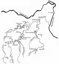 Map of a Watershed