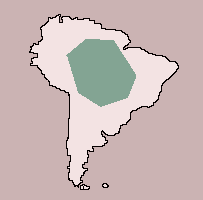 Range of South American Lungfish