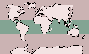 Range of Hawksbill