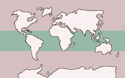 Map of Tropics